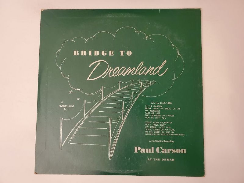 Paul Carson Bridge to Dreamland vinyl record