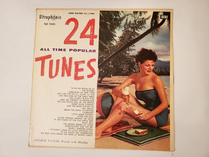 Arthur Tatler, Pianist with Rhythm 24 All Time Popular Tunes vinyl record