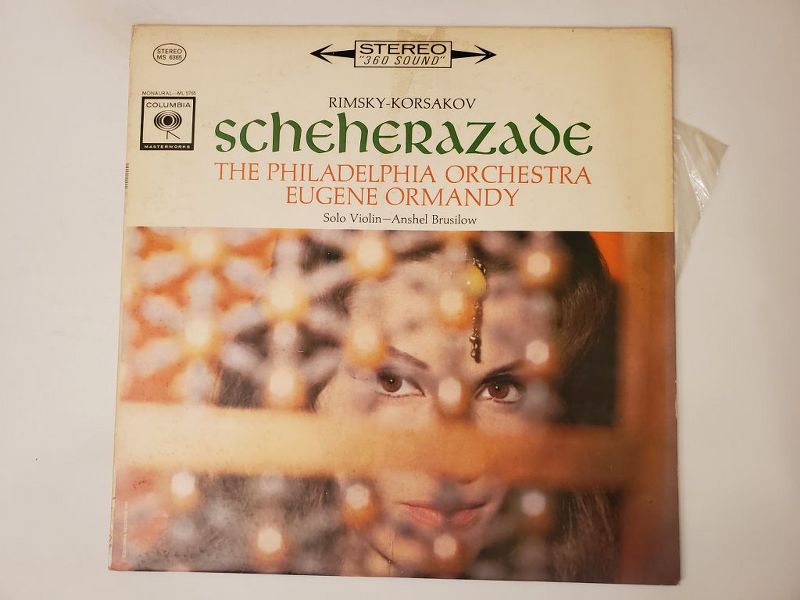 The Philadelphia Orchestra, Eugene Ormandy (conductor), Solo Violin: Anshel Brusilow Rimsky-Korsakov - Scheherazade vinyl record
