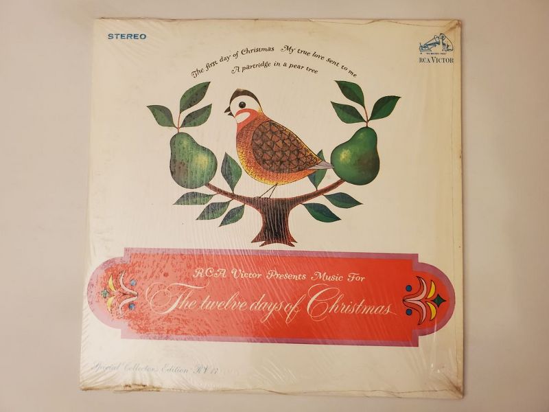 RCA Victor Presents The Twelve Days of Christmas vinyl record