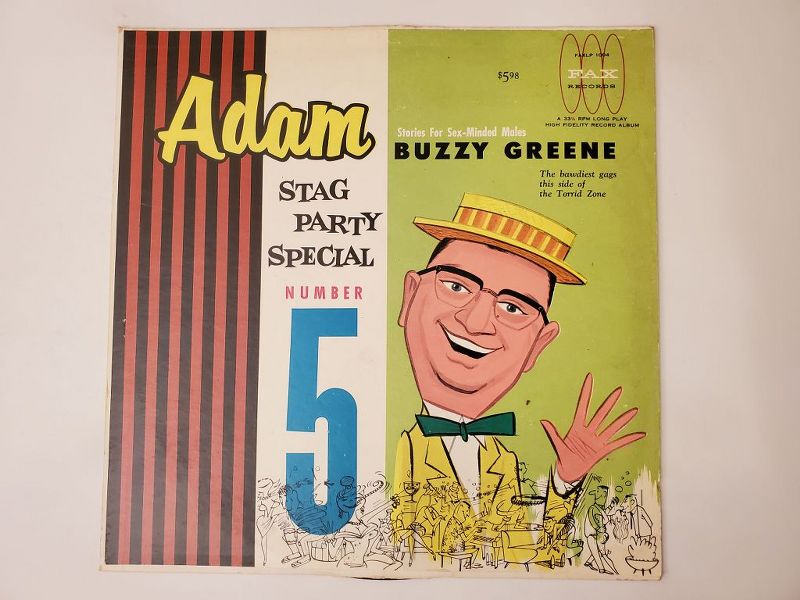 Buzzy Greene Adam Stag Party Special Number 5 vinyl record