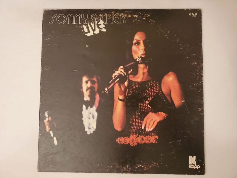 Sonny & Cher Live vinyl record