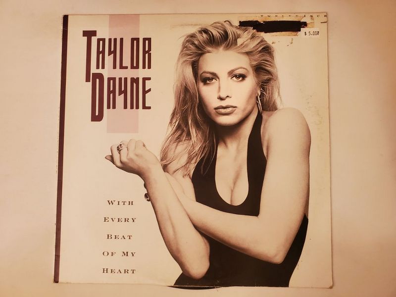 Taylor Dayne With Every Beat of My Heart vinyl record