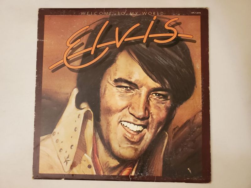 Elvis Presley Welcome to My World vinyl record