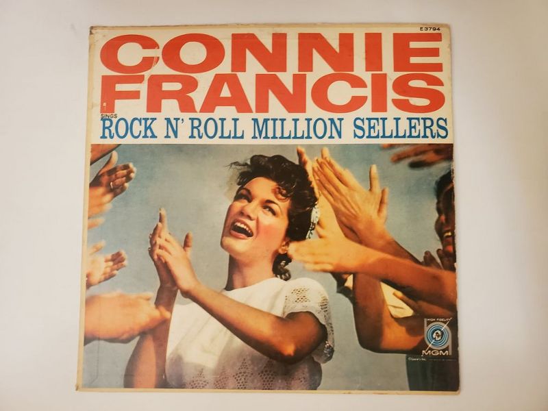 Connie Francis Rock N' Roll Million Sellers vinyl record