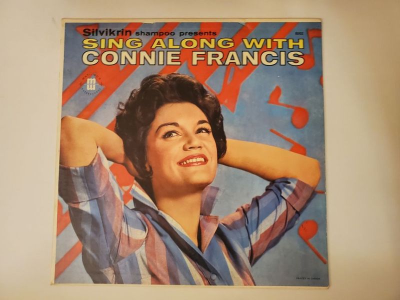 Connie Francis Sing Along With Connie Francis vinyl record
