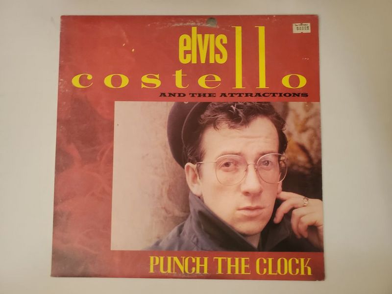 Elvis Costello and The Attractions Punch the Clock vinyl record