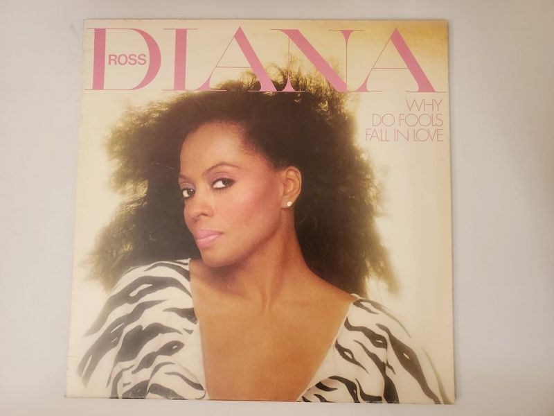 Diana Ross Why Do Fools Fall in Love vinyl record