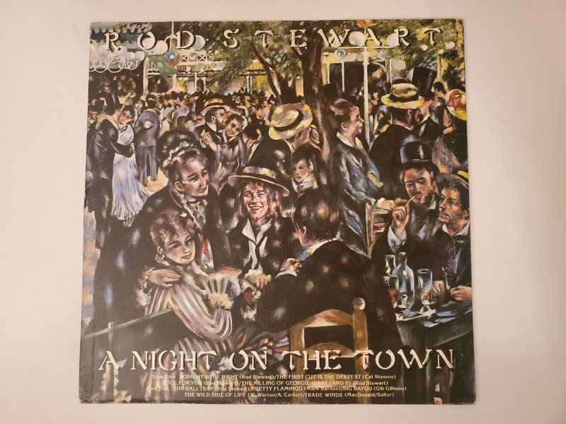 Rod Stewart A Night on the Town vinyl record