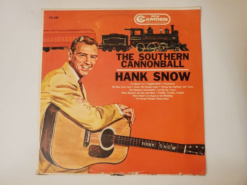 Hank Snow The Southern Cannonball vinyl record