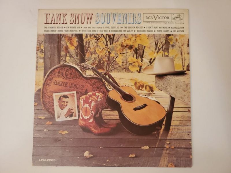 Hank Snow Souvenirs vinyl record