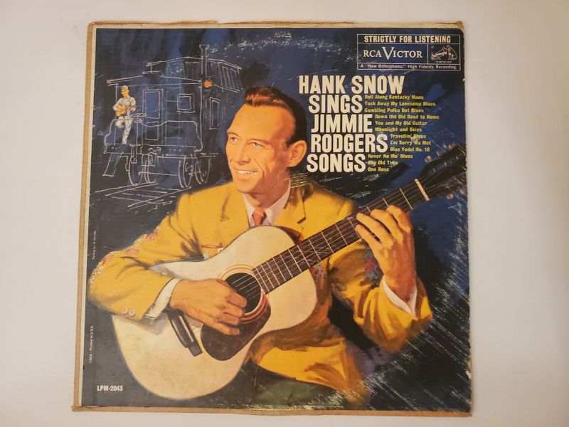 Hank Snow Hank Snow Sings Jimmie Rodgers Songs vinyl record