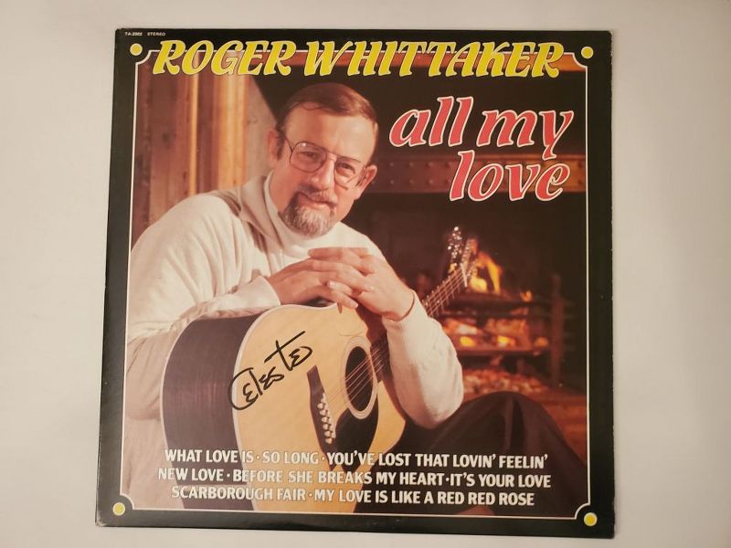 Roger Whittaker All My Love vinyl record