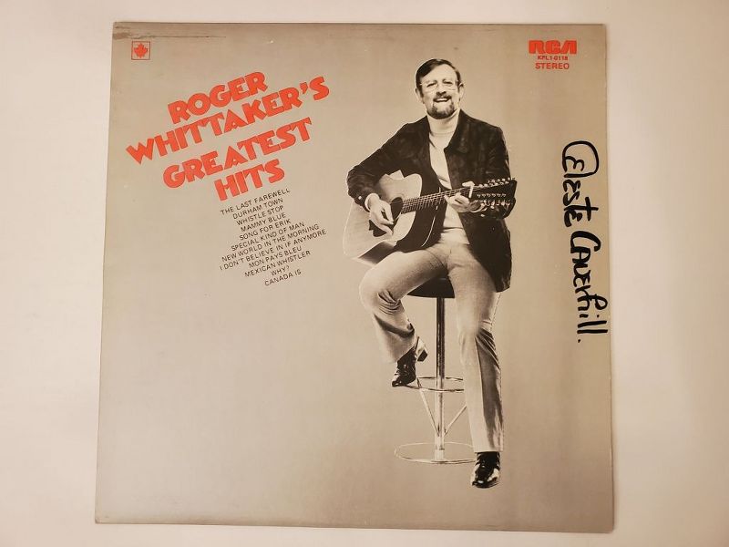 Roger Whittaker Roger Whittaker's Greatest Hits vinyl record