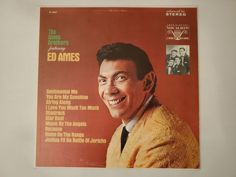 The Ames Brothers featuring Ed Ames The Ames Brothers featuring Ed Ames vinyl record