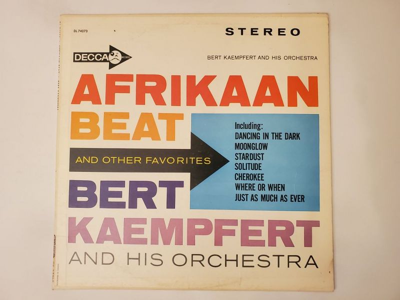 Bert Kaempfert and His Orchestra Afrikaan Beat and Other Favorites vinyl record
