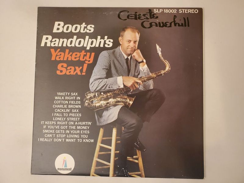 Boots Randolph Yakety Sax! vinyl record