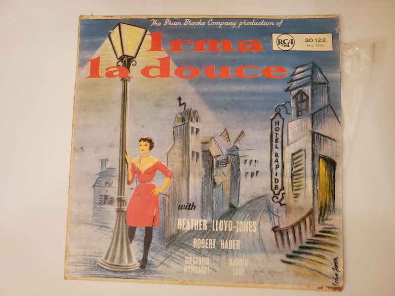 Heather Lloyd-Jones, Robert Haber, Siegfried Mynhardt, Harold Lake Irma la Douce vinyl record