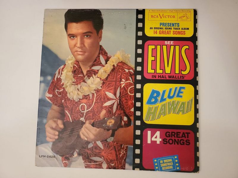 Elvis Presley Blue Hawaii vinyl record