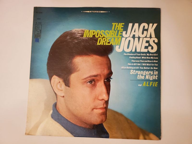 Jack Jones The Impossible Dream vinyl record