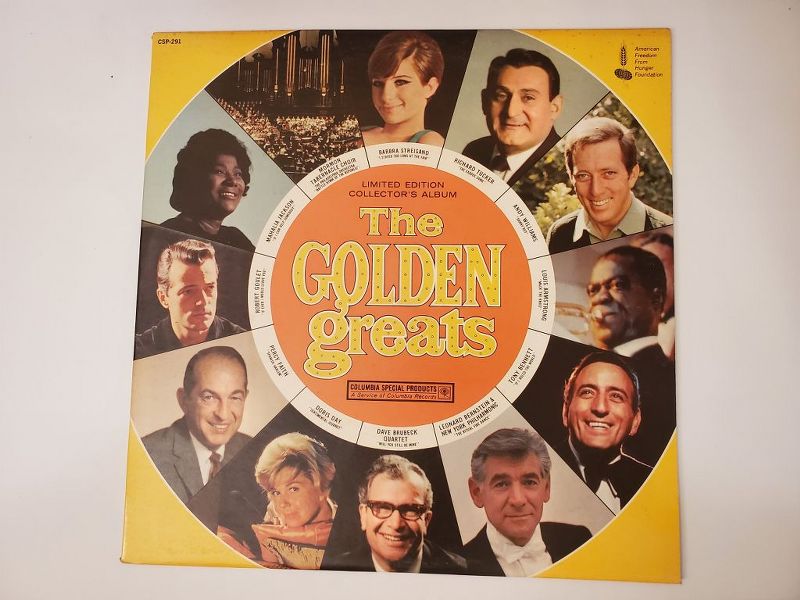 Various Artists The Golden Greats vinyl record