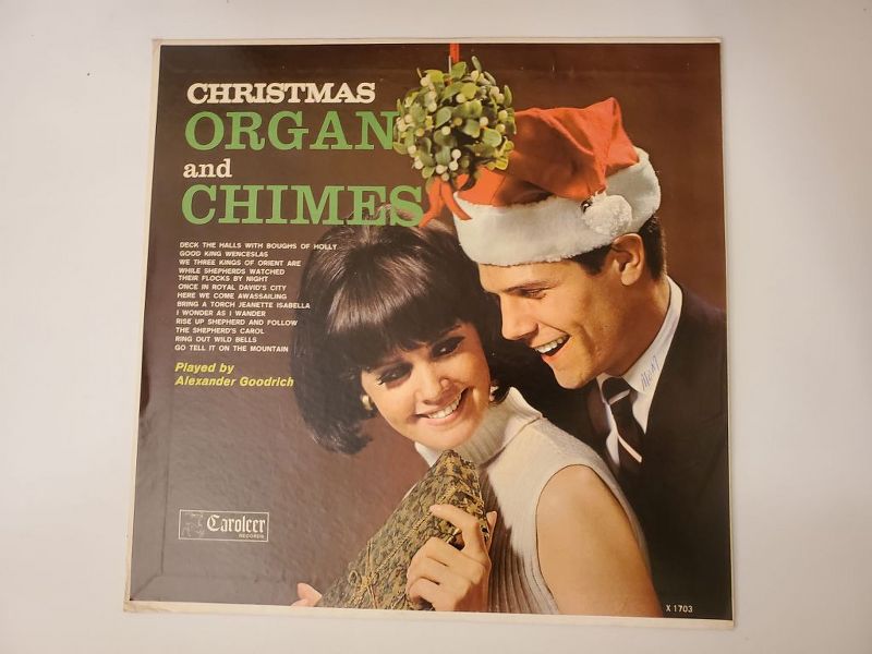 Alexander Goodrich Christmas Organ and Chimes vinyl record