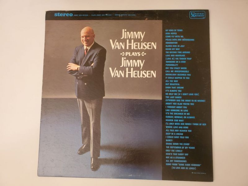 Jimmy Van Heusen Jimmy Van Heusen Plays Jimmy Van Heusen vinyl record