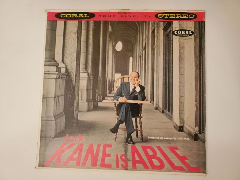 Jack Kane Kane is Able vinyl record