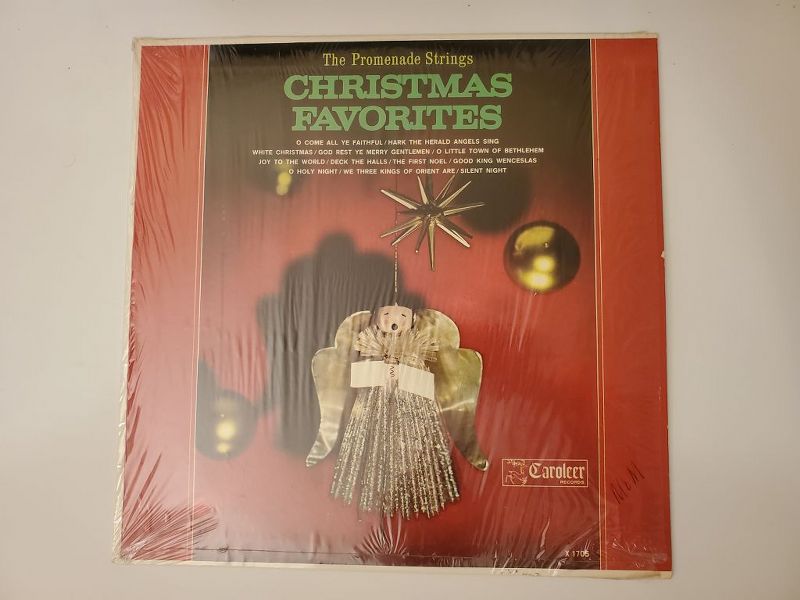 The Promenade Strings Christmas Favorites vinyl record