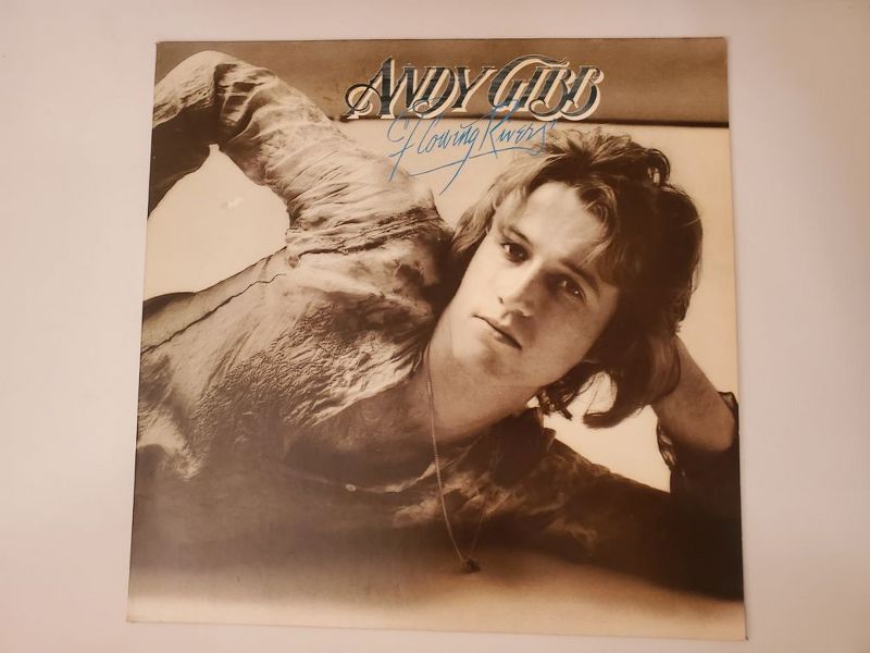 Andy Gibb Flowing Rivers vinyl record