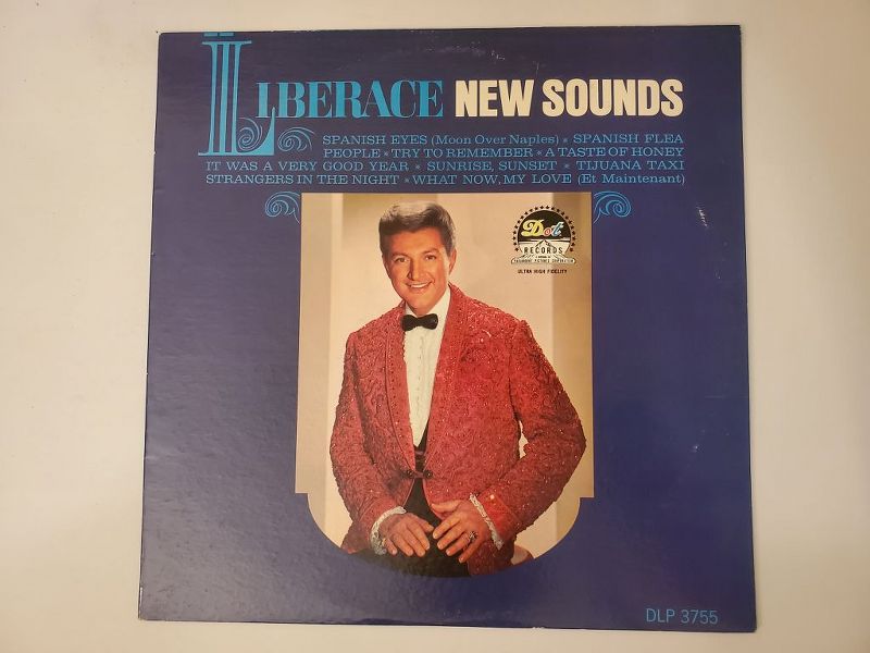 Liberace New Sounds vinyl record