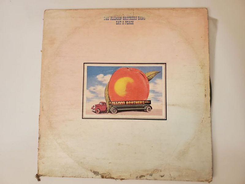 The Allman Brothers Band Eat a Peach vinyl record