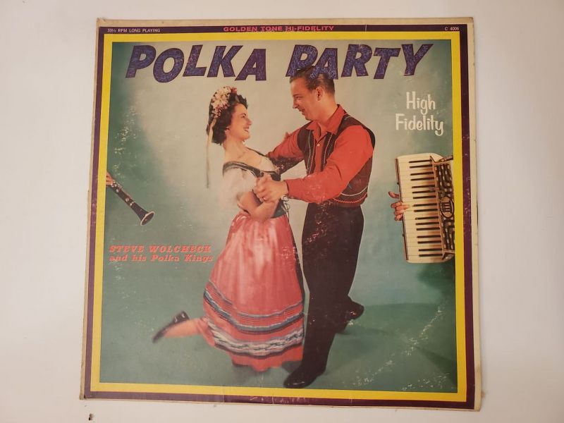 Steve Wolcheck and his Polka Kings Polka Party vinyl record