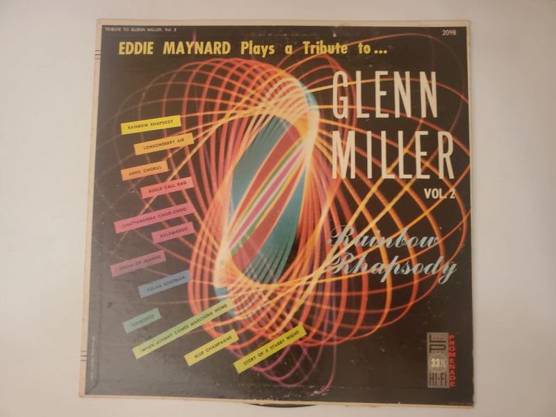 Eddie Maynard Eddie Maynard Plays a Tribute to Glenn Miller Vol. 2: Rainbow Rhapsody vinyl record