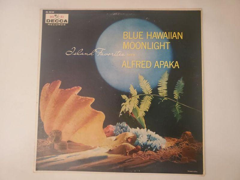 Alfred Apaka Blue Hawaiian Moonlight: Island Favorites vinyl record