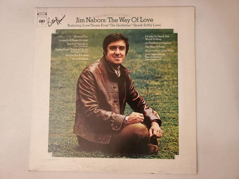 Jim Nabors The Way Of Love vinyl record