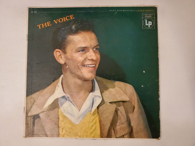 Frank Sinatra The Voice vinyl record