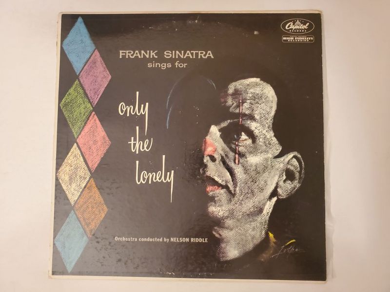 Frank Sinatra Only the Lonely vinyl record