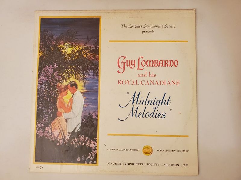 Guy Lombardo and his Royal Canadians Midnight Melodies vinyl record