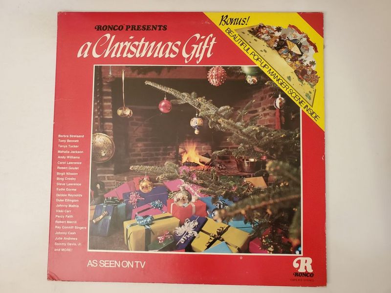 Various Artists Ronco Presents a Christmas Gift vinyl record