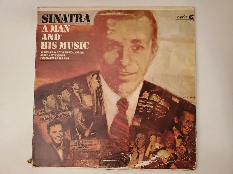 Frank Sinatra A Man and His Music vinyl record