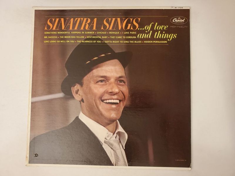 Frank Sinatra Sinatra Sings... of Love and Things vinyl record