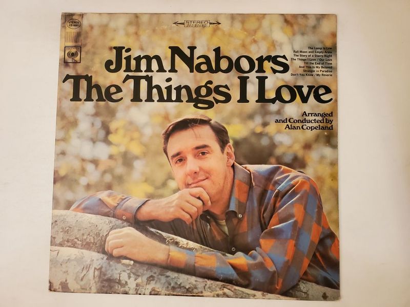 Jim Nabors The Things I Love vinyl record