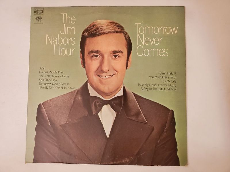 Jim Nabors The Jim Nabors Hour: Tomorrow Never Comes vinyl record