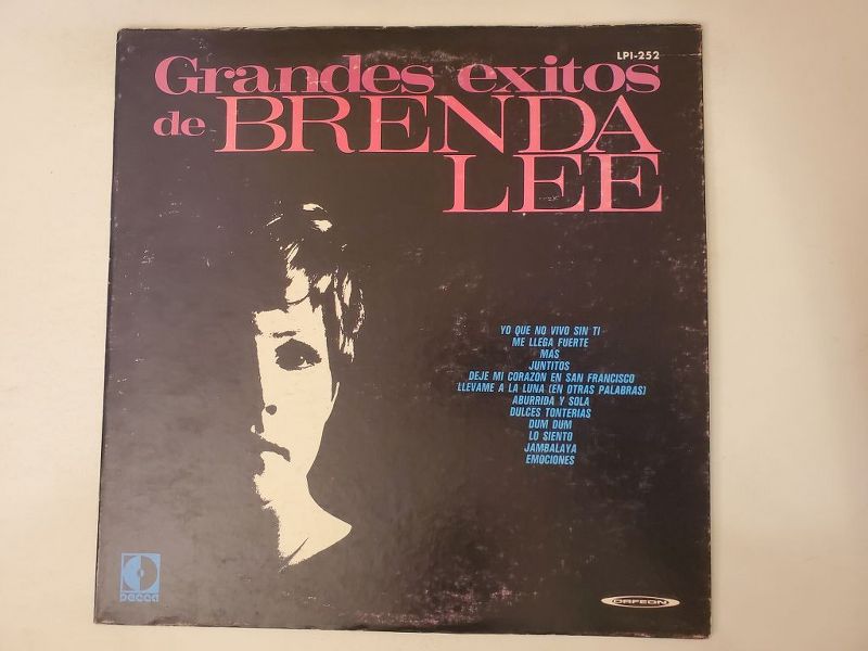 Brenda Lee Grandes ?xitos de Brenda Lee vinyl record
