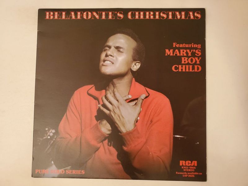 Belafonte Belafonte's Christmas (Featuring Mary's Boy Child) vinyl record
