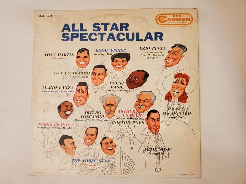 Various Artists All Star Spectacular vinyl record