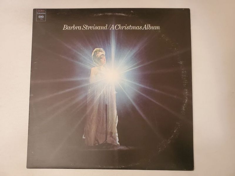 Barbra Streisand A Christmas Album vinyl record