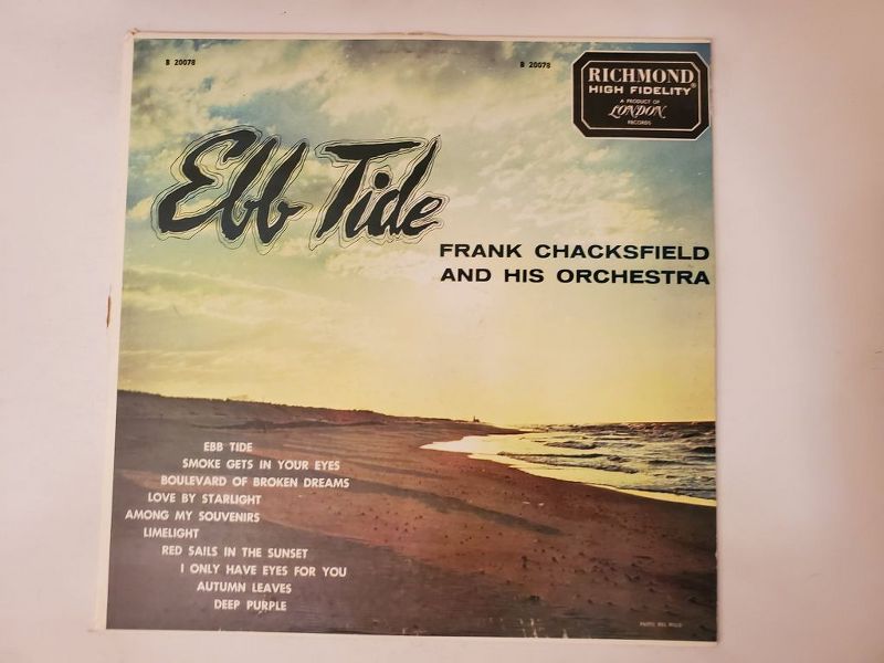Frank Chacksfield and His Orchestra Ebb Tide vinyl record