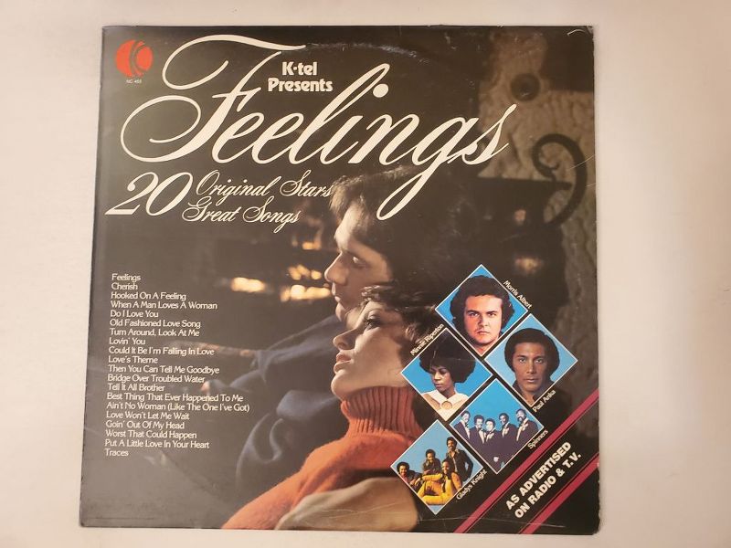 Various Artists Feelings: 20 Original Stars, Great Songs vinyl record